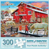 Christmas Spirit On The Farm Jigsaw Puzzle