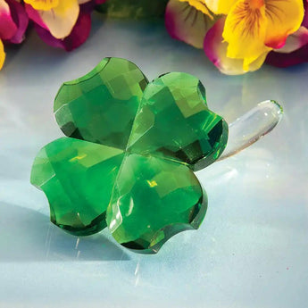 Crystal Four Leaf Clover