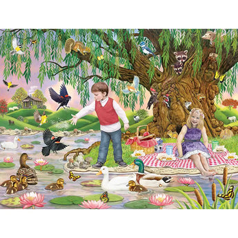 Set of 3 Rosiland Solomon Jigsaw Puzzles