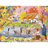 Welcoming Our Autumn Visitors Jigsaw Puzzle