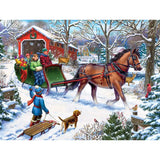 Set of 4 Liz Goodrick-Dillon Jigsaw Puzzles