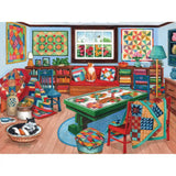 Quilting Room 500 Piece Jigsaw Puzzle