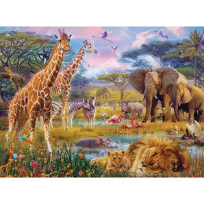 Savannah Animals Jigsaw Puzzle