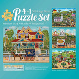 Memory Lane 4in1 Multipack Jigsaw Puzzle Bundle by Joseph Holodook