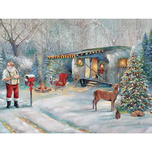 Santas Hideaway Jigsaw Puzzle