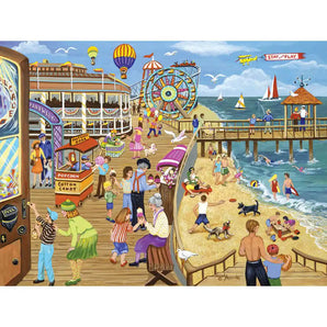 Ice Cream on the Boardwalk Jigsaw Puzzle