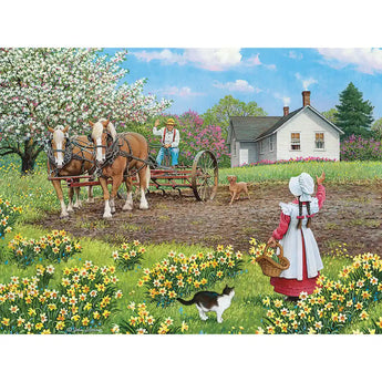 Set of 6 John Sloane Jigsaw Puzzles