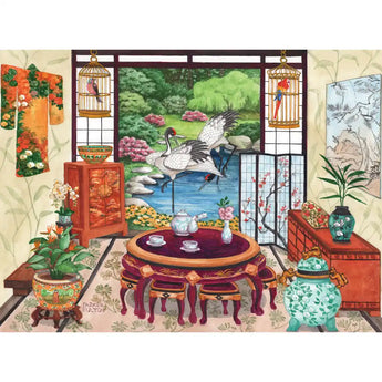 Japanese Tea Room 1000 Piece Jigsaw Puzzle