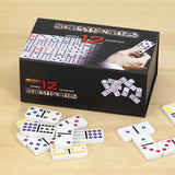 Double 12 Color Dot Dominoes Set