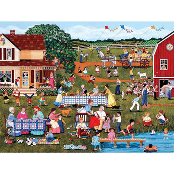 Annual Family Reunion Jigsaw Puzzle