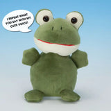 Talking Frog Plush Toy