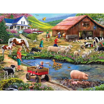 Watering Hole 1000 Piece Jigsaw Puzzle