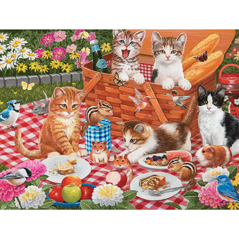 Picnic Clean Up Crew Jigsaw Puzzle