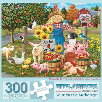 Welcome To The Apple Farm Jigsaw Puzzle