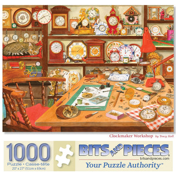 Clockmaker Workshop Jigsaw Puzzle