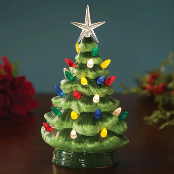 Ceramic LED Lighted Christmas Tree 