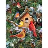 Winter Birds 1000 Piece Jigsaw Puzzle