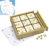 Set of 2 Sudoku Board with Refill Table Game