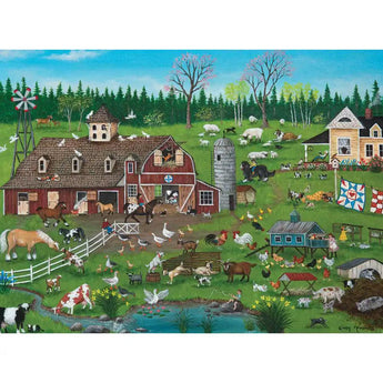 Barnyard 300 Large Piece Jigsaw Puzzle