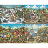 Seasons In The Country 4in1 Multipack Jigsaw Puzzle Bundle by Bonnie White