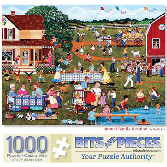 Annual Family Reunion Jigsaw Puzzle