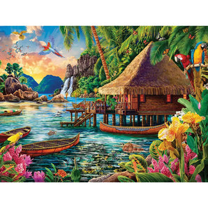 Tropical Landscape Jigsaw Puzzle