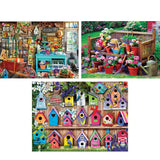 Set of 3 The Joys of Summer 1000 Piece Jigsaw Puzzles