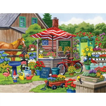 Set of 6 Nancy Wernersbach Jigsaw Puzzles