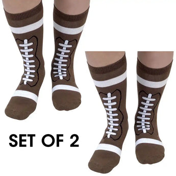 Set of 2 Pairs Football Socks