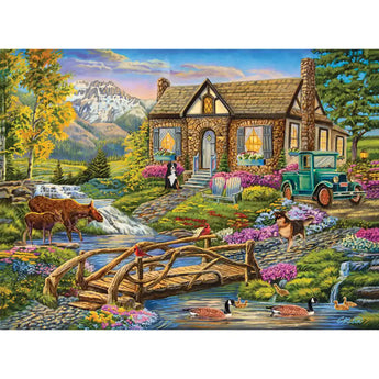 Set of 6 Cory Carlson 500 Piece Jigsaw Puzzles Bits and Pieces