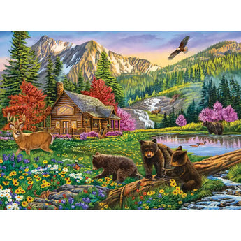 Set of 6 Cory Carlson 500 Piece Jigsaw Puzzles Bits and Pieces