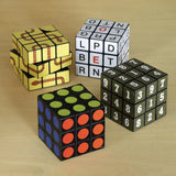 Set of 4 Brainbuster Cube Bits and Pieces