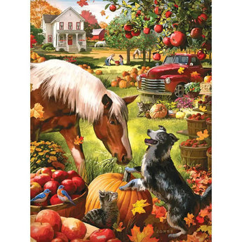 Autumn Farm 500 Piece Jigsaw Puzzle