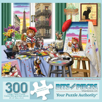 Parisian Models Jigsaw Puzzle