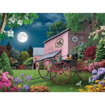 Set of 6 Alan Giana Jigsaw Puzzles