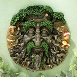 Green Man 3 D Wall Art