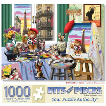 Parisian Models Jigsaw Puzzle