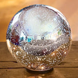 Spectacular Illuminated Mercury Glass Ball