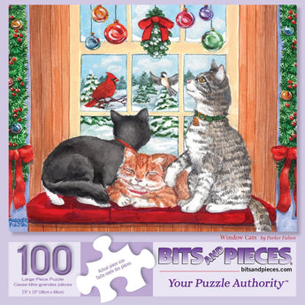 Window Cats Jigsaw Puzzle