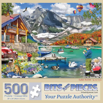 Lake Scene Jigsaw Puzzle