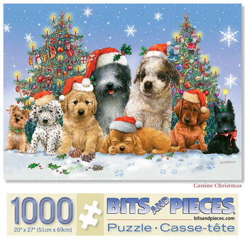 Canine Christmas Jigsaw Puzzle