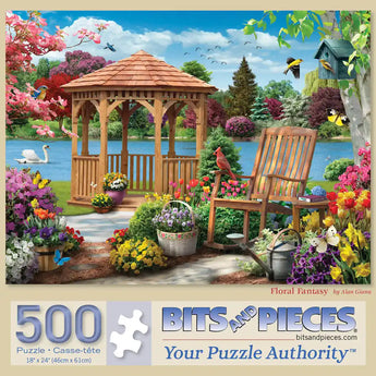 Floral Fantasy Jigsaw Puzzle