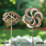 Flower Mini Wind Spinner Stake