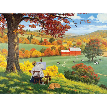 Set of 6 John Sloane Jigsaw Puzzles