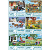 Set of 6 John Sloane Jigsaw Puzzles