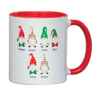 Personalized Little Gnomies Mug