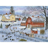 Dairy Farm Winter 500 Piece Jigsaw Puzzle