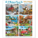 Alan Giana 6 in 1 Multipack Puzzle Set