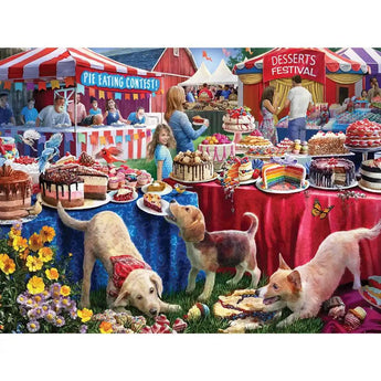 Desserts Festival 500 Piece Jigsaw Puzzle