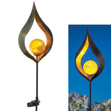 Abstract Sculptural Solar Garden Stake